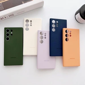 Liquid Silicone Case for Samsung Galaxy S23 S24 S25 Ultra Silky Touch Cover - Zdjęcie 1 z 18