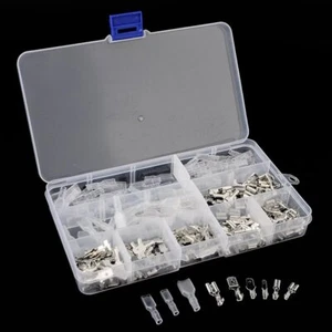 270x Flachsteckhülsen Flachstecker 2,8-6,3mm Isoliert Kabelschuhe Steckverbinder - Bild 1 von 7