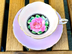 Vintage Paragon Cabbage Rose Cup and Saucer - Picture 1 of 19