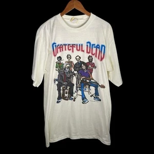 Camiseta De Colección Años 80 Grateful Dead X-Large In the Dark Tour Toque de Gris - Imagen 1 de 16