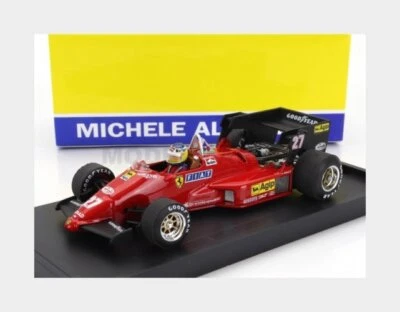 BRUMM R142-CH-UPD FERRARI - F1 126C4 N 27 WINNER BELGIUM GP 1984 MICHELE ALBORET - Immagine 1 di 2