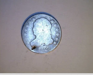 1825 US Capped Bust Dime, Aver Circulated, Silber (US-5925) - Bild 1 von 2