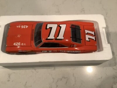 BOBBY ISAAC 1969 K&K INSURANCE DODGE CHARGER 500 DIECAST W/COA & PHOTO - Image 1 of 4