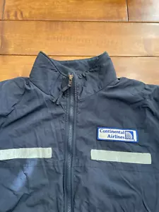 Vintage Continental Airlines Work Aircraft Maintenance Zipper Jacket Coat - 2XL - Picture 1 of 5