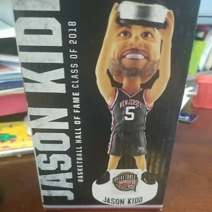 jason kidd bobblehead nets brooklyn sga promo bobble head figure figurine new nj - Picture 1 of 3