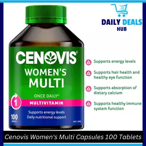 Cenovis Women's Multi Multivitamin for Women Supports Energy Levels and Calcium - Picture 1 of 11