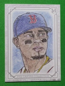 2022 Colección del Museo Topps Colección de Lona Xander Bogaerts CCR-50 - Imagen 1 de 2
