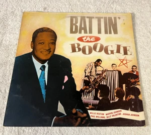 VARIOUS 1950's R&B -JUMP BLUES: "Battin' The Boogie ": 1986 CHARLY UK LP: EX/G - Foto 1 di 9