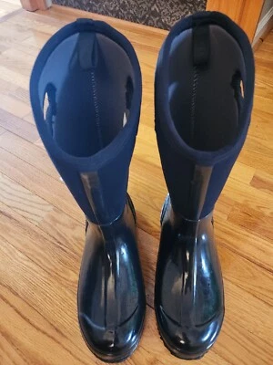 Bota alta Bogs Classic High Neo Tech negra impermeable para mujer talla 11 Foto 1 de 4