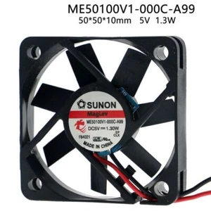 For SUNON ME50100V1-000C-A99 5010 5V 1.30W 5Cm Magnetic Silent Fan - Picture 1 of 9