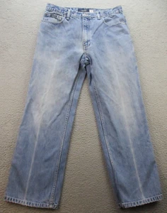 Vintage IZOD Jeans Men's Tag 34x30 Actual 32x28 Classic Fit Light Wash Pants Y2K - Picture 1 of 9