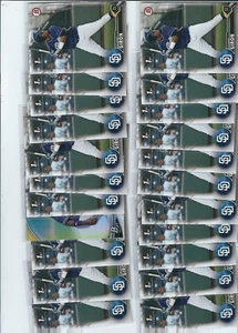 LOT OF 22 RUDDY GIRON ROOKIE CARDS SAN DIEGO PADRES BOWMAN   - Bild 1 von 1