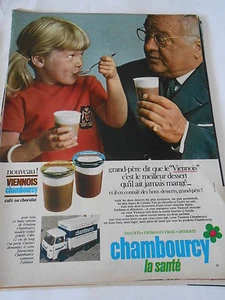 PUBLICITE 1967  Nouveau Viennois Chambourcy - Imagen 1 de 1