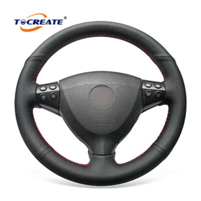 DIY PU Leather Steering Wheel Cover for Mercedes Benz A-Class A160 A180 #1401 - Image 1 of 4