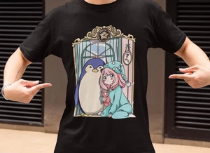 Camiseta negra de anime Spy X Family Anya Forger - Imagen 1 de 4