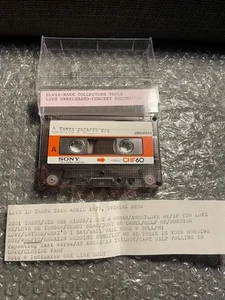 Elvis Rare Collectors Tapes | Live In Tampa 26/4 E/S 1975| Unreleased Concerts - Picture 1 of 2
