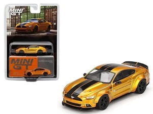 FORD Mustang LB Works  - gold - MiJo - Mini GT 1:64 - Bild 1 von 6