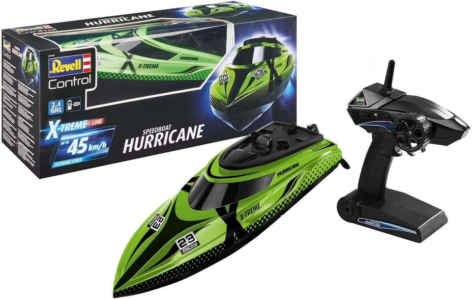 Revell Control X-Treme Hurricane RC Motorboot 45km/h 2,4GHz ferngesteuert Boot - Bild 1 von 4