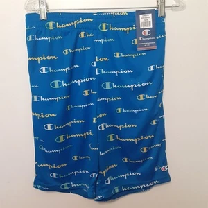 Champion Youth Athletic Shorts Basketball Blue Mesh Boys 18/20 - Picture 1 of 8