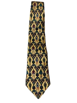 CORBATA DE SEDA VINTAGE BIANCHI HECHA EN ITALIA Foto 1 de 4