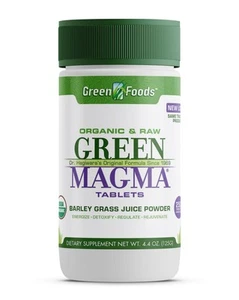 Original Green Magma Barley Grass Nutritional , 250 (500mg Ea) Certified Organic - Picture 1 of 4