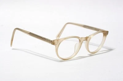 Óculos Maui Jim MJO2201 75AR plástico redondo transparente fosco 47-20-148 m219 - Imagem 1 de 4