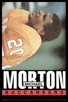1985 Topps #174 Michael Morton Tampa Bay Buccaneers NM+ - Image 1 of 2
