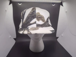Vintage Arctic Fleece By Menra Mills EarFlaps White Camo Hunting Hat Made In USA - Picture 1 of 17