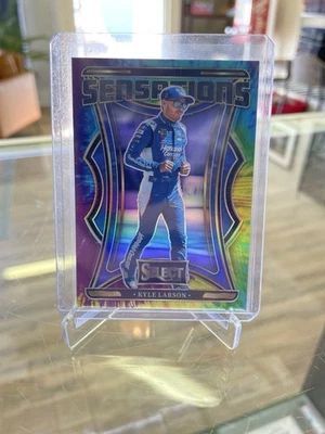 2025 Panini Select Kyle Larson Sensations Tie Dye #22/25 - Image 1 of 2