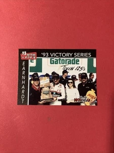 Dale Earnhardt SR 1993 Wheels MOM 'N' POPS VICTORY SERIES NASCAR Racing Card #2 - Bild 1 von 4