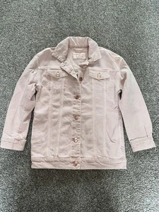 Girls TED BAKER Denim Jacket, Age 9 Years, Pink, Button Up, Collared, (xxx) - Picture 1 of 6