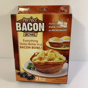 Perfekte Speckschüssel 2 Stück Küche Kochen Seen On TV Ofen Toaster Mikrowelle Neu - Bild 1 von 4