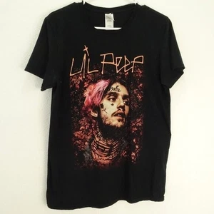 Lil Peep Black T-Shirt Men's Medium - Picture 1 of 5