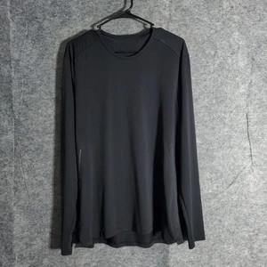 Lululemon Langarmshirt Herren XL schwarz Athleisure Athletic Training Premium - Bild 1 von 7