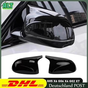 M Look Spiegelkappe Außenspiegel Gehäuse Glänzend für BMW X7 G07 X4 G02 X5 G05 - Bild 1 von 12