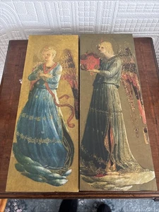 Zwei schöne Engel Drucke montiert von der Medici Gesellschaft perfekt für Weihnachten - Bild 1 von 10