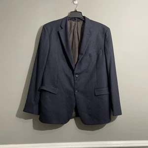 Brooks Brothers Men’s 46L Blue Blazer – Madison Fit Wool Blend Lined Suit Coat - Picture 1 of 15