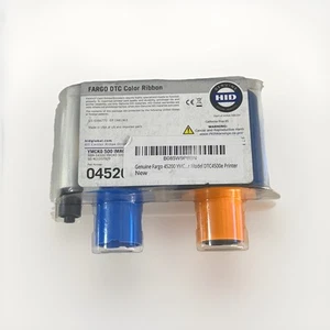 Genuine Fargo 45200 YMCKO Color Ribbon for Model DTC4500e Printer - Bild 1 von 1