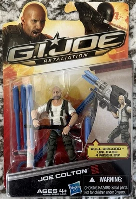 GI Joe Retaliation Joe Colton Action Figure w/ Accessories New MOC - Image 1 of 2