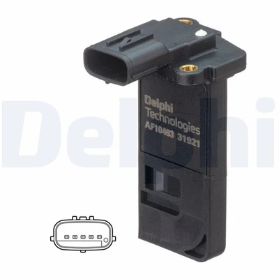Für DELPHI AF10493-12B1 MASS AIR FLOW SENSOR CHEVROLET // VAUXHA - Bild 1 von 4