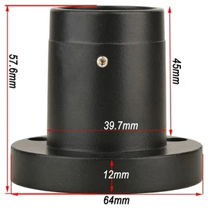 KOPPACE Black Microscope Stand, M5 Mount , 27.9mm Column Port - Picture 1 of 9