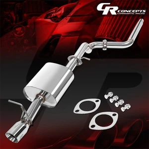Silenciador punta enrollada J2 3" escape trasero catback/cat para 06-10 vw nuevo escarabajo 2.5L - Imagen 1 de 7