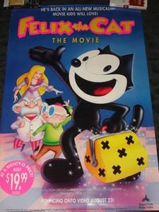 FELIX THE CAT Movie Poster rolled - Children's Cartoon Classic - Picture 1 of 4