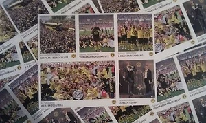 Panini BVB Dortmund echte Liebe 6 Stück -- 6 x 6er Bogen UPDATE TOP RAR - Picture 1 of 3