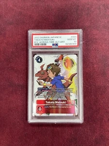 PSA 10 GEM MINT 2023 Digimon Booster BT12 Alternate Art #089 Takato Matsuki - Bild 1 von 2