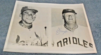 FOTO DE BÉISBOL BOOG POWELL AUTOGRAFIADA DE BALTIMORE ORIOLES MLB CON CERTIFICADO DE AUTENTICIDAD ¡MUY RARA! Foto 1 de 4