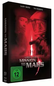 MISSION TO MARS *2000 / 2 Disc Mediabook / Tim Robbins* NEW R2 Blu Ray & DVD - Picture 1 of 2