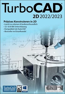 TurboCAD 2D 2022/2023 - 1-PC / Dauerlizenz - DEUTSCH / KEY (ESD) - Bild 1 von 6