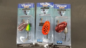Lot of 3 Blue Fox Classic Vibrax Spinner | 3/8 | 14oz | Size 5 | Mid Depth - Picture 1 of 2