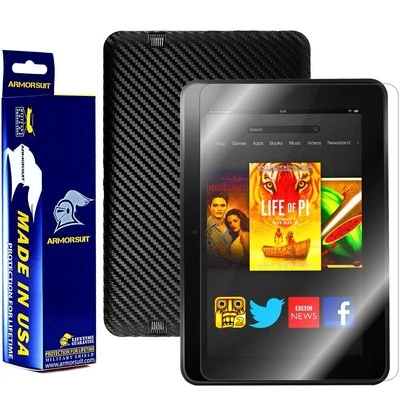 ArmorSuit MilitaryShield Amazon Kindle Fire HD 8.9" Screen + Black Carbon Fiber - Image 1 of 4